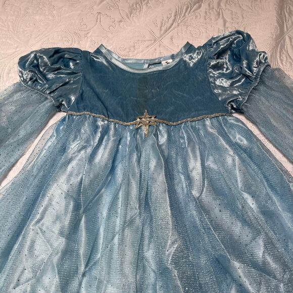 Tu Elsa Tulle Costume Dress Size 5/6 - Picture 4 of 8